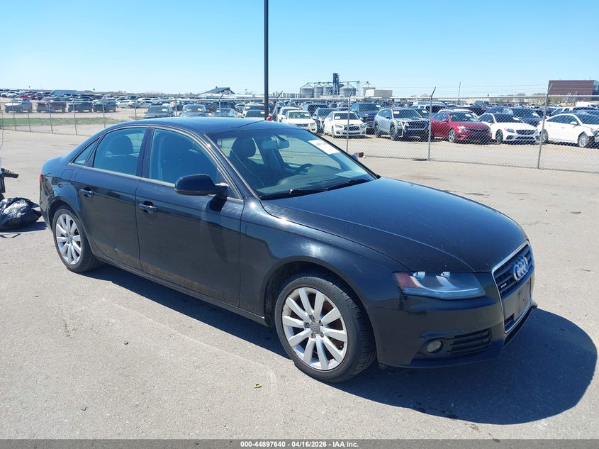 2012 Audi A4 VIN WAUBFAFL6CN013533 IAAI salvage auction — SIDE, Salvage (Texas), sold $275 on 2026-07-13 (photo 1)