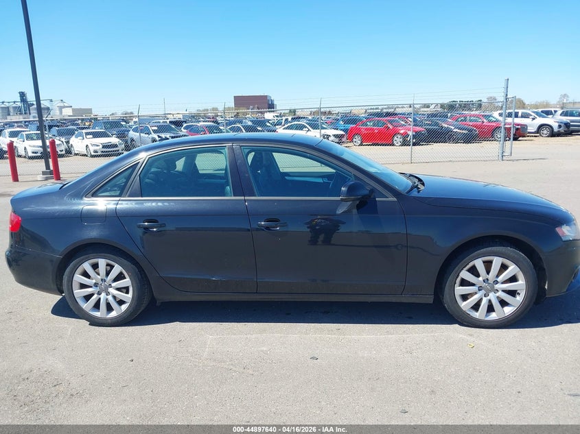 2012 Audi A4 VIN WAUBFAFL6CN013533 IAAI salvage auction — SIDE, Salvage (Texas), sold $275 on 2026-07-13 (photo 6)