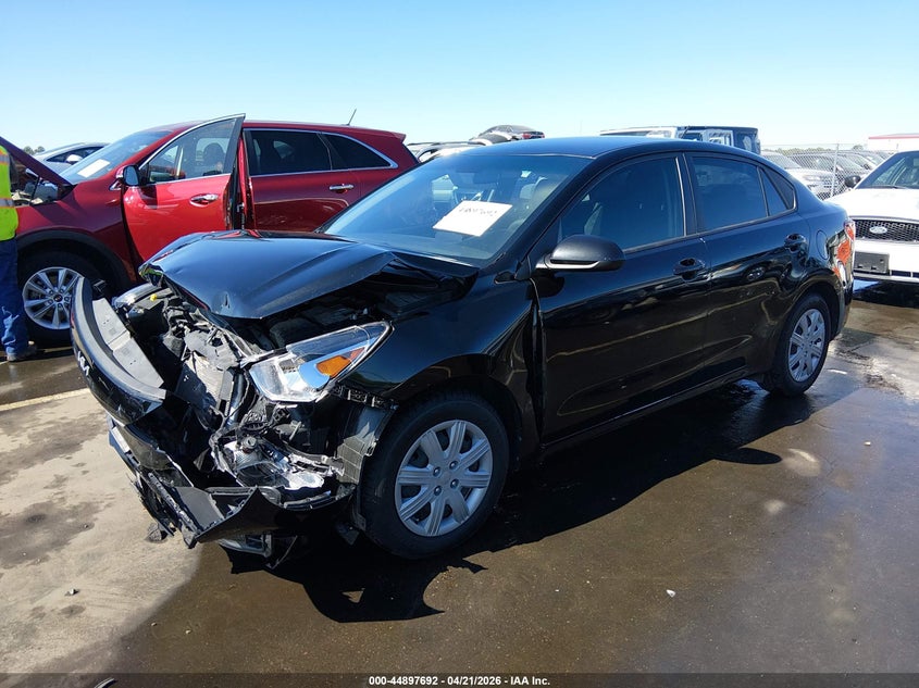 2023 Kia Rio VIN 3KPA24AD6PE556628 IAAI salvage auction — FRONT END, Salvage (Illinois), sold $1,400 on 2026-07-18 (photo 2)