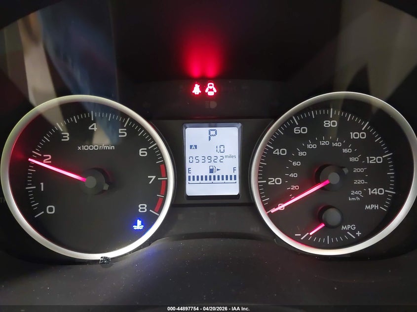 2014 Subaru VIN JF2GPAVC1E8324071 IAAI salvage auction — HAIL, Salvage Title, sold $4,500 on 2026-07-28 (photo 7)