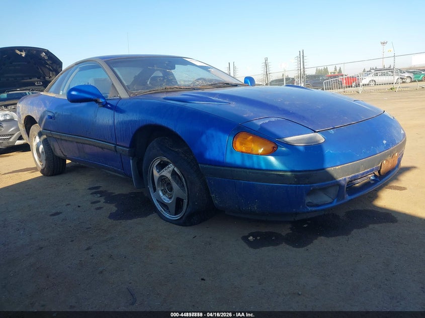 1991 Dodge Stealth VIN JB3XD44S6MY008649 IAAI salvage auction — LEFT REAR, Salvage (Idaho), sold $300 on 2026-07-15 (photo 1)