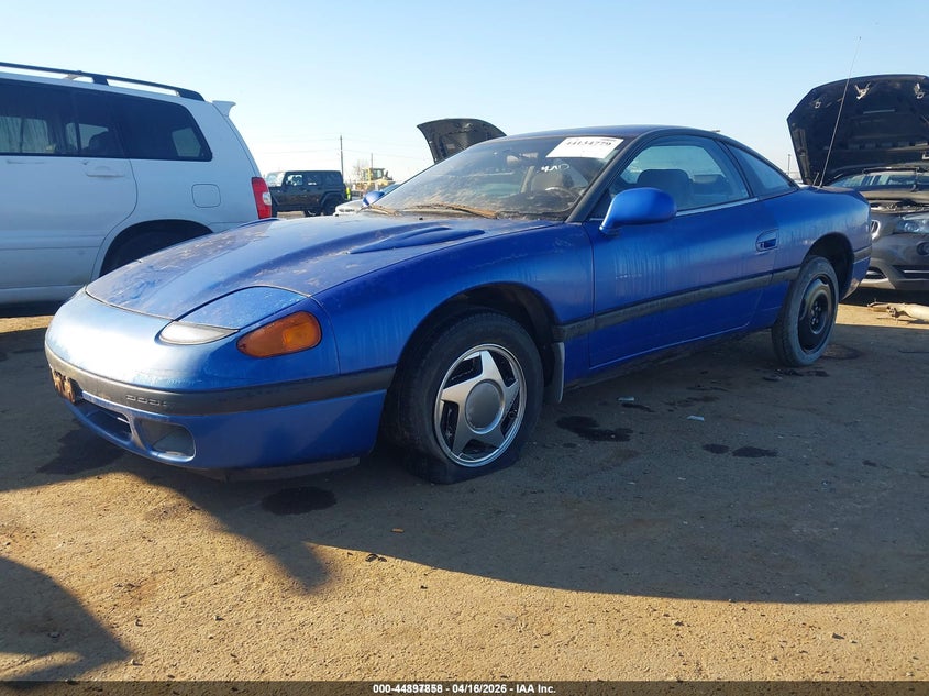 1991 Dodge Stealth VIN JB3XD44S6MY008649 IAAI salvage auction — LEFT REAR, Salvage (Idaho), sold $300 on 2026-07-15 (photo 2)