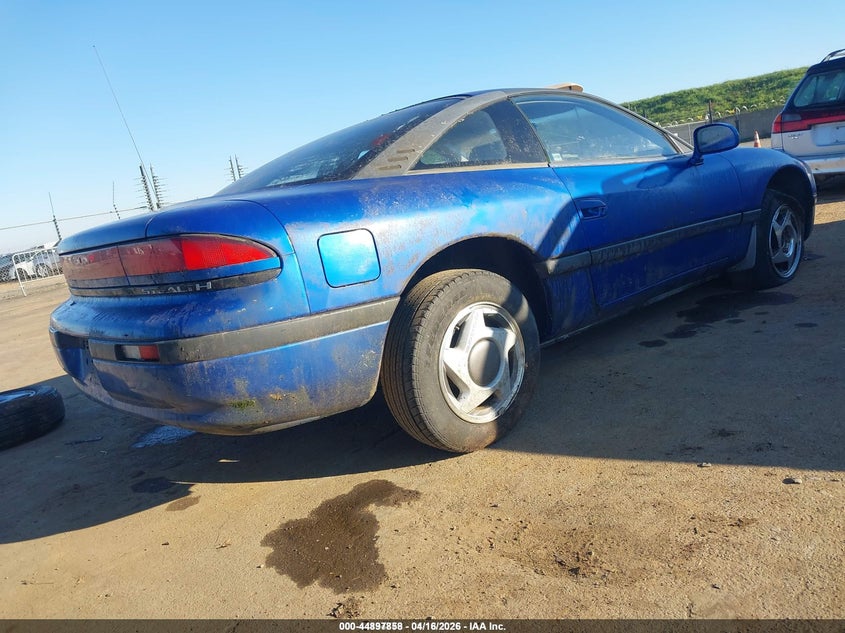 1991 Dodge Stealth VIN JB3XD44S6MY008649 IAAI salvage auction — LEFT REAR, Salvage (Idaho), sold $300 on 2026-07-15 (photo 4)