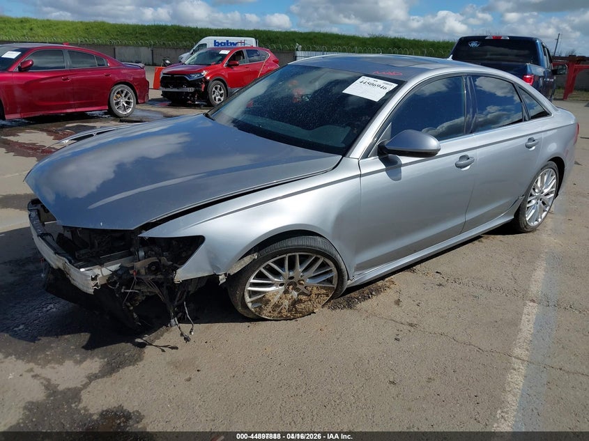 2016 Audi A6 VIN WAUFFAFC1GN103003 IAAI salvage auction — FRONT END, Wait Title, sold $300 on 2026-07-29 (photo 2)