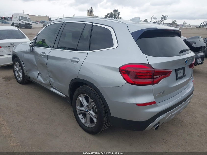 2021 BMW X3 VIN 5UXTY5C07M9F07219 IAAI salvage auction — LEFT SIDE, Salvage Title, sold $10,200 on 2026-07-29 (photo 3)