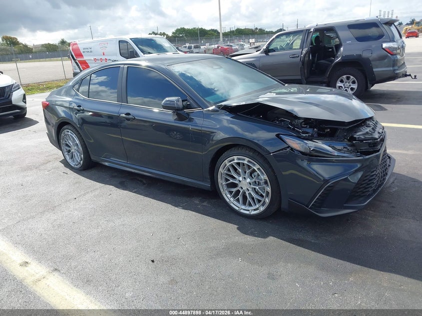 2026 Toyota Camry VIN 4T1DAACK2TU292471 IAAI salvage auction — LEFT FRONT, Wait Title, sold $12,500 on 2026-07-25 (photo 1)