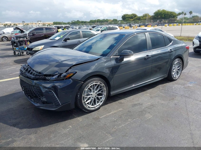 2026 Toyota Camry VIN 4T1DAACK2TU292471 IAAI salvage auction — LEFT FRONT, Wait Title, sold $12,500 on 2026-07-25 (photo 2)