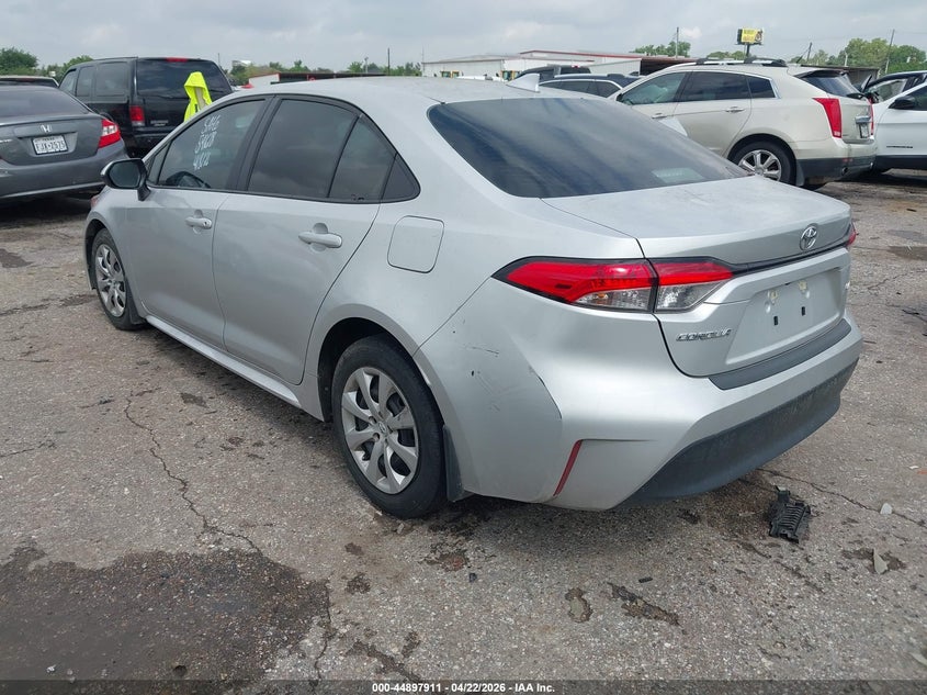 2025 Toyota Corolla VIN 5YFB4MDE2SP245904 IAAI salvage auction — FRONT END, Original (Texas), sold $10,200 on 2026-07-08 (photo 3)