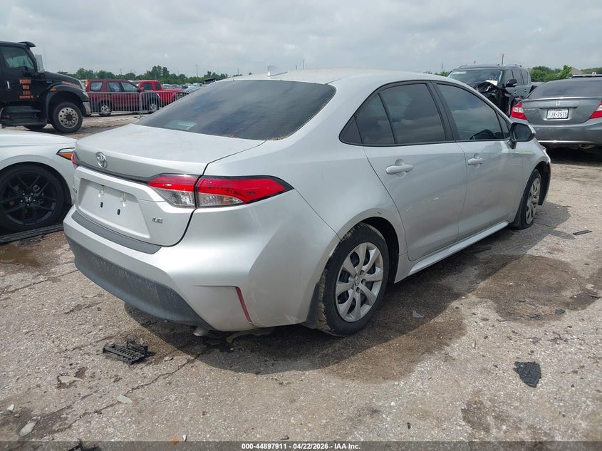 2025 Toyota Corolla VIN 5YFB4MDE2SP245904 IAAI salvage auction — FRONT END, Original (Texas), sold $10,200 on 2026-07-08 (photo 4)