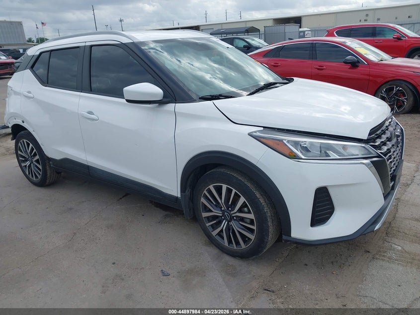 2022 Nissan Kicks VIN 3N1CP5CV6NL486128 IAAI salvage auction — REAR END, Original (Texas), sold $4,150 on 2026-07-21 (photo 1)
