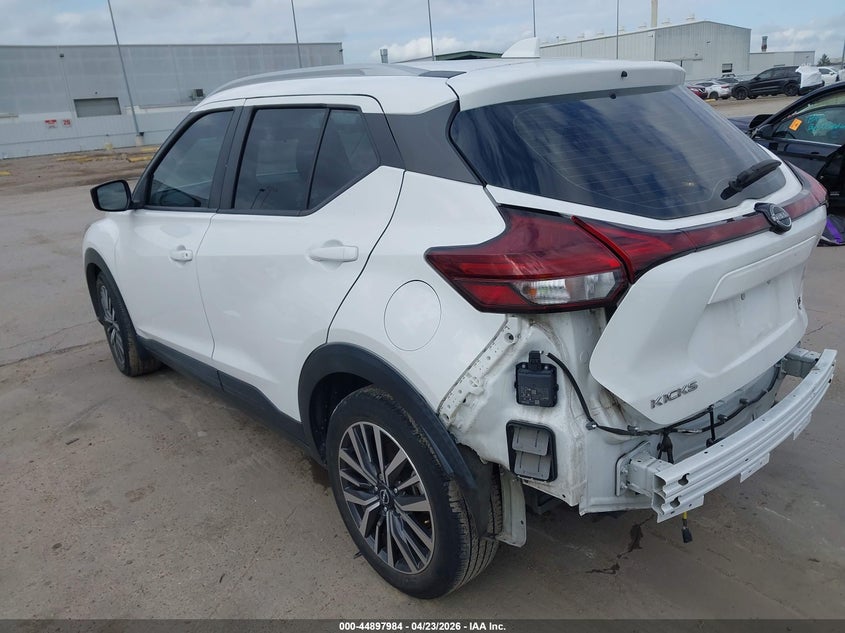2022 Nissan Kicks VIN 3N1CP5CV6NL486128 IAAI salvage auction — REAR END, Original (Texas), sold $4,150 on 2026-07-21 (photo 3)