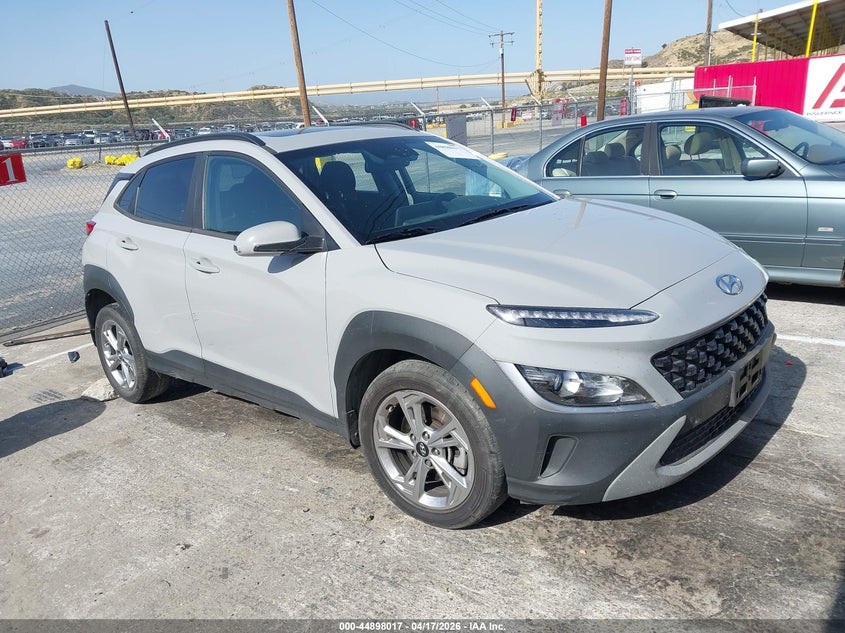 2022 Hyundai Kona VIN KM8K3CAB9NU916592 IAAI salvage auction — LEFT SIDE, Salvage Title, sold $1,600 on 2026-07-15 (photo 1)