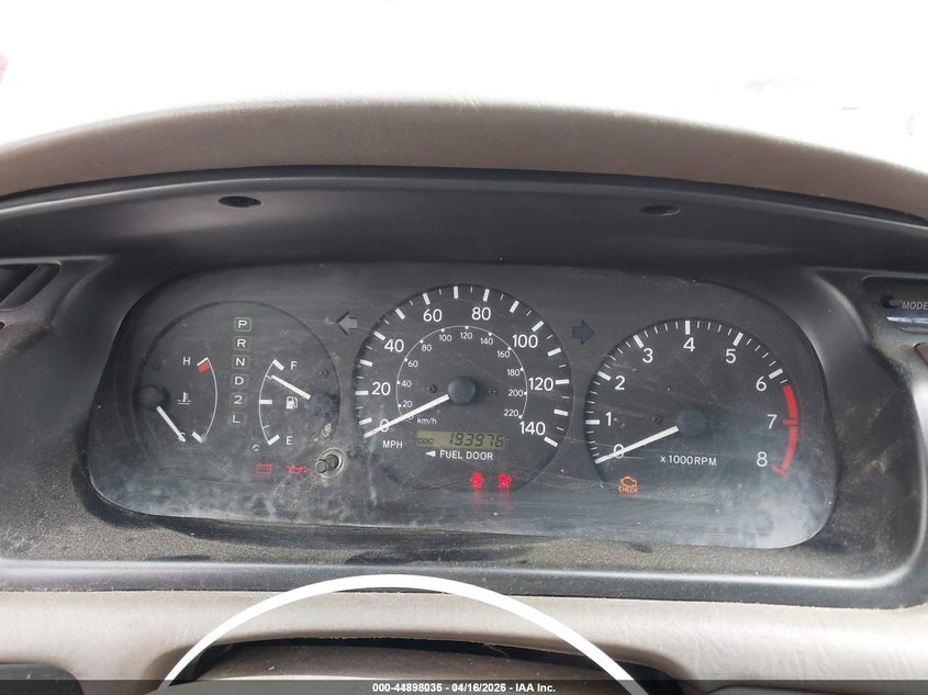 2000 Toyota Camry VIN JT2BF22K6Y0242023 IAAI salvage auction — FRONT END, Salvage (California), sold $200 on 2026-07-16 (photo 7)