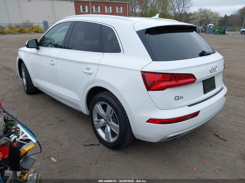 2018 Audi Q5 VIN WA1BNAFY8J2223691 IAAI salvage auction — LEFT FRONT, Salvage (Massachusetts), sold $2,850 on 2026-07-21 (photo 3)