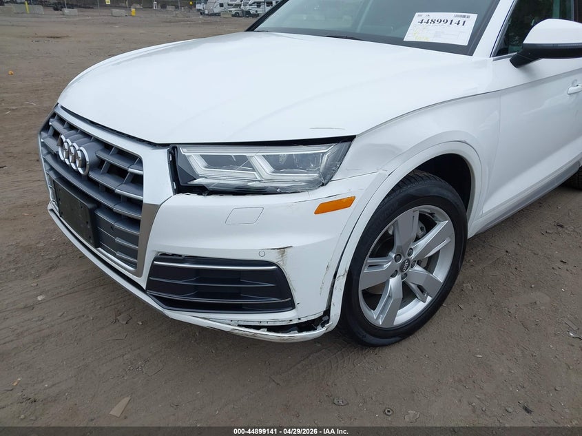2018 Audi Q5 VIN WA1BNAFY8J2223691 IAAI salvage auction — LEFT FRONT, Salvage (Massachusetts), sold $2,850 on 2026-07-21 (photo 6)