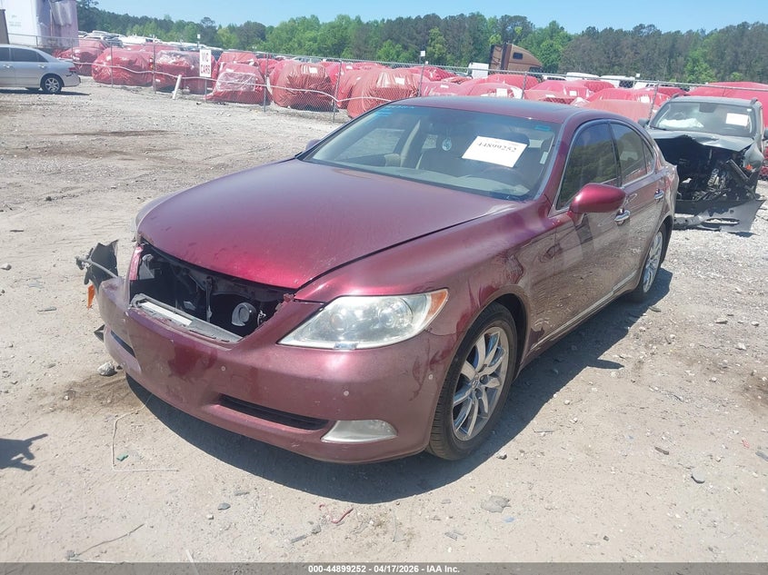 2008 Lexus Ls 460 VIN JTHBL46F885071396 IAAI salvage auction — FRONT END, Salvage (Georgia), sold $1,450 on 2026-07-10 (photo 2)