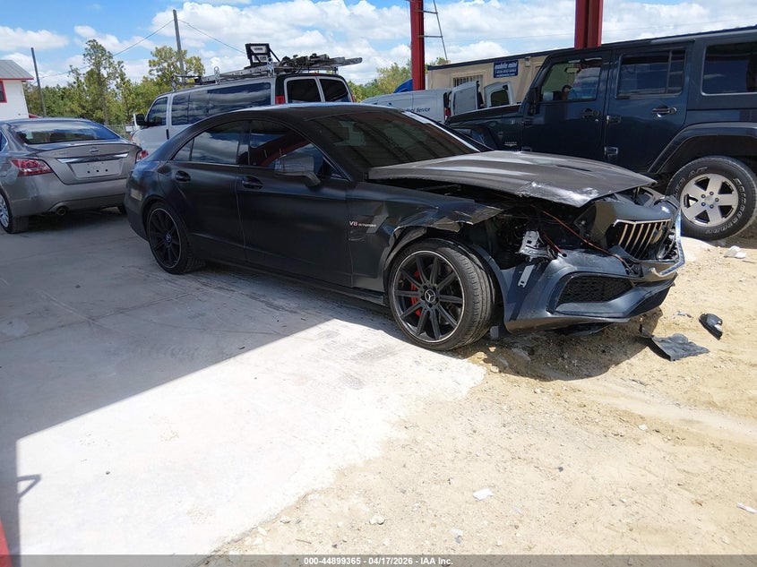 2014 Mercedes-benz Cls-klasse amg VIN WDDLJ7GB7EA109198 IAAI salvage auction — FRONT END, Rebuildable (Florida), sold $7,575 on 2026-07-14 (photo 1)
