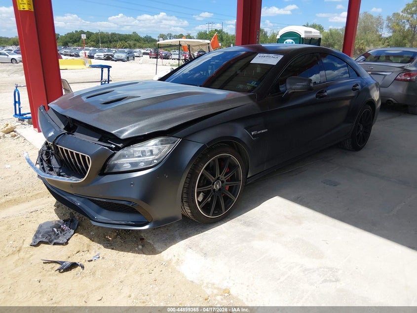 2014 Mercedes-benz Cls-klasse amg VIN WDDLJ7GB7EA109198 IAAI salvage auction — FRONT END, Rebuildable (Florida), sold $7,575 on 2026-07-14 (photo 2)