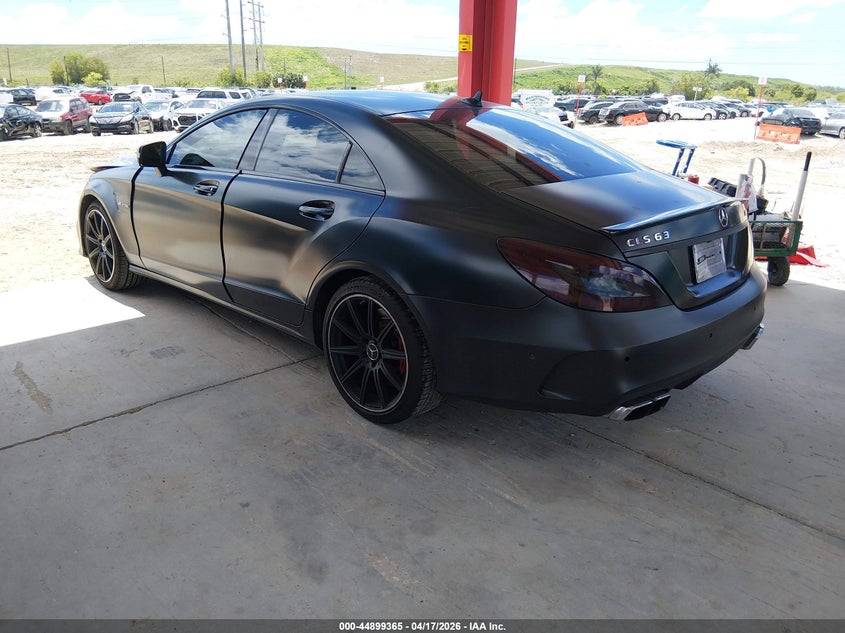 2014 Mercedes-benz Cls-klasse amg VIN WDDLJ7GB7EA109198 IAAI salvage auction — FRONT END, Rebuildable (Florida), sold $7,575 on 2026-07-14 (photo 3)