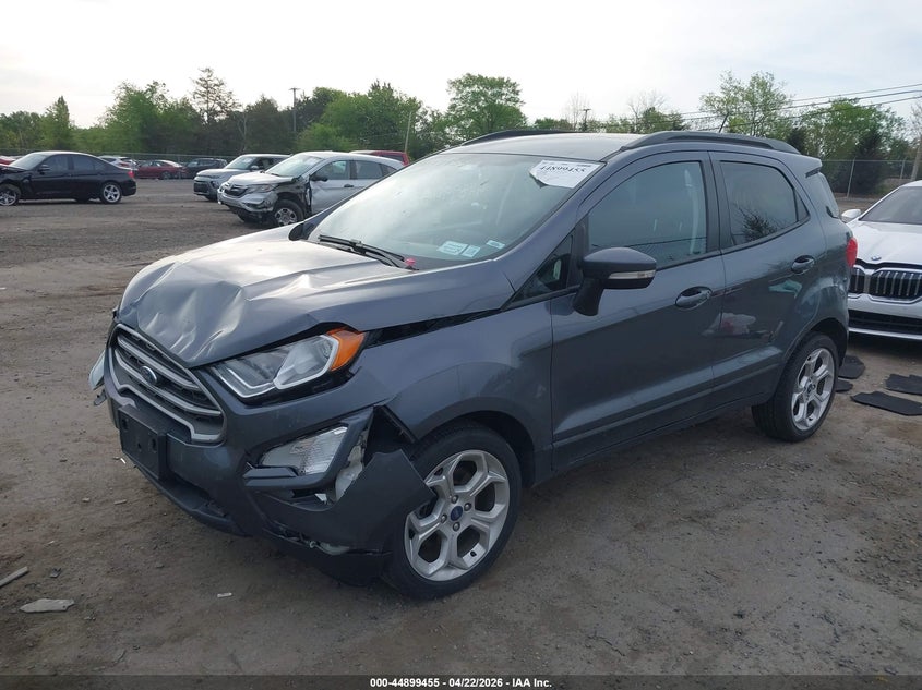 2021 Ford Ecosport VIN MAJ3S2GE0MC434479 IAAI salvage auction — FRONT END, Mv-907A (New York), sold $2,000 on 2026-07-14 (photo 2)