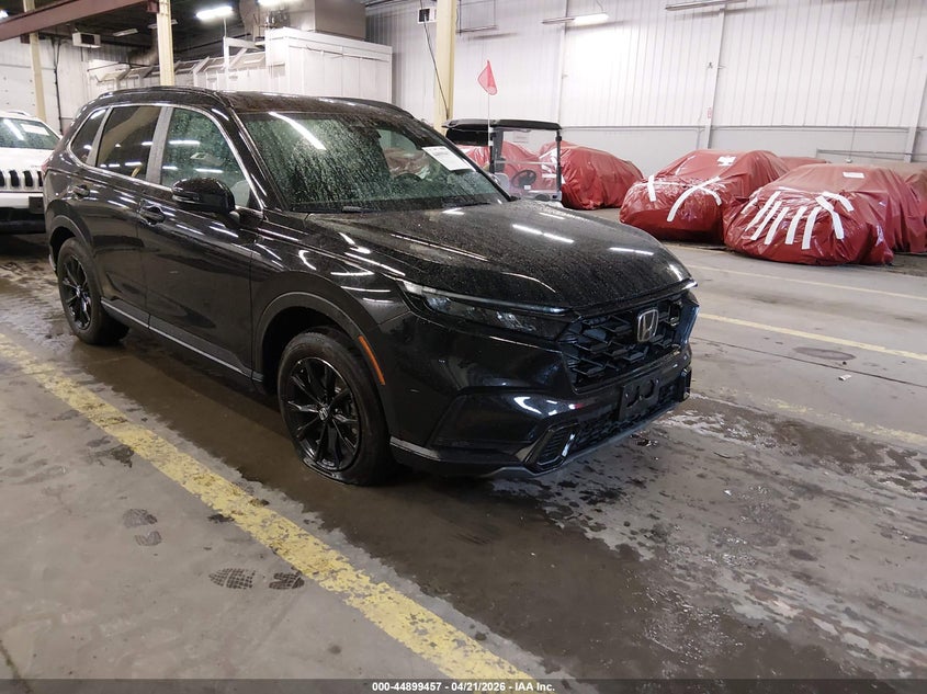 2024 Honda Cr-v VIN 7FARS6H87RE034227 IAAI salvage auction — LEFT SIDE, Salvage Title, sold $12,100 on 2026-07-30 (photo 1)