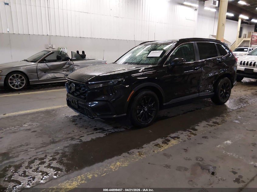 2024 Honda Cr-v VIN 7FARS6H87RE034227 IAAI salvage auction — LEFT SIDE, Salvage Title, sold $12,100 on 2026-07-30 (photo 2)