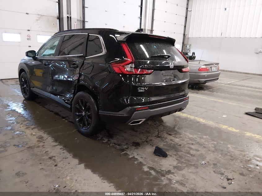 2024 Honda Cr-v VIN 7FARS6H87RE034227 IAAI salvage auction — LEFT SIDE, Salvage Title, sold $12,100 on 2026-07-30 (photo 3)