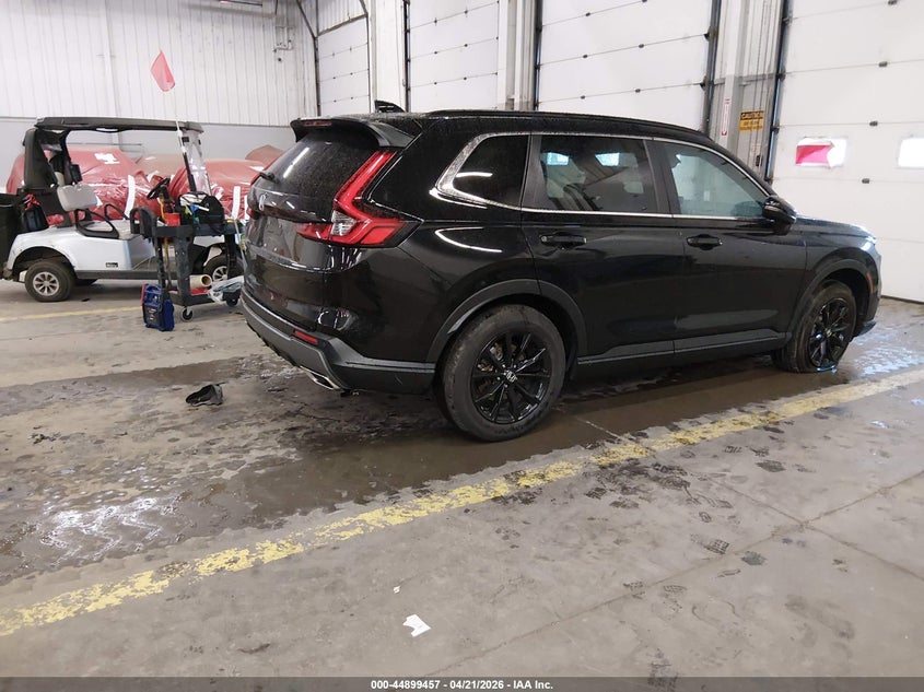 2024 Honda Cr-v VIN 7FARS6H87RE034227 IAAI salvage auction — LEFT SIDE, Salvage Title, sold $12,100 on 2026-07-30 (photo 4)