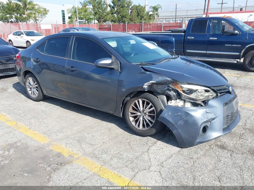 2014 Toyota Corolla VIN 5YFBURHE4EP094043 IAAI salvage auction — FRONT END, Salvage (California), sold $900 on 2026-07-14 (photo 1)