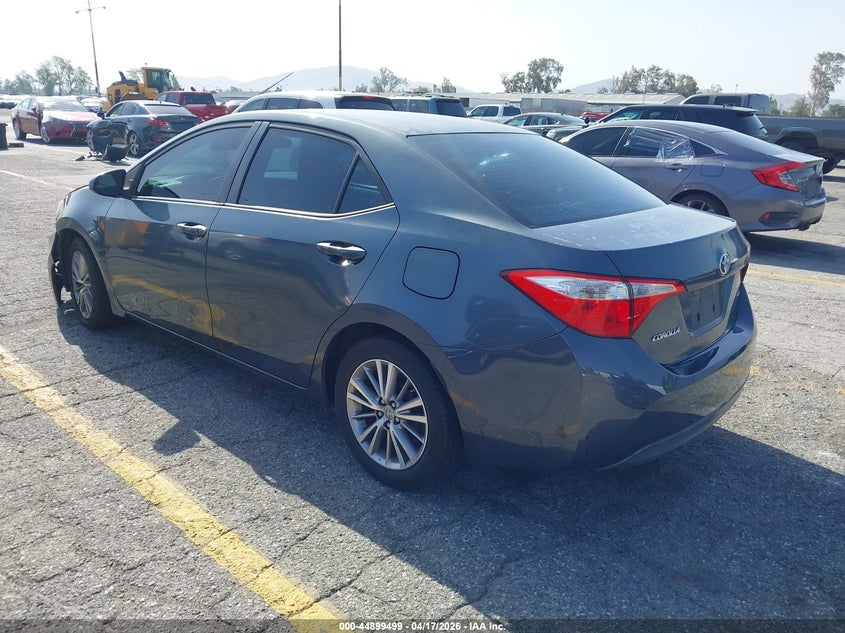 2014 Toyota Corolla VIN 5YFBURHE4EP094043 IAAI salvage auction — FRONT END, Salvage (California), sold $900 on 2026-07-14 (photo 3)