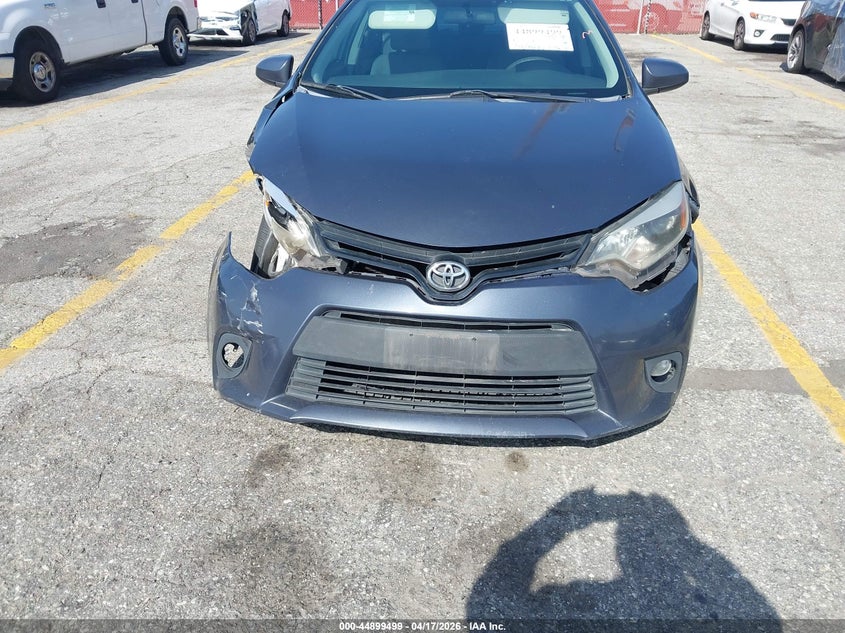 2014 Toyota Corolla VIN 5YFBURHE4EP094043 IAAI salvage auction — FRONT END, Salvage (California), sold $900 on 2026-07-14 (photo 6)