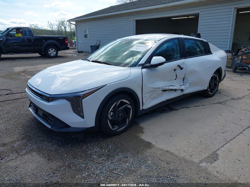 2025 Kia K4 VIN 3KPFU4DE8SE217365 IAAI salvage auction — LEFT SIDE, Salvage Title, sold $7,650 on 2026-07-27 (photo 2)