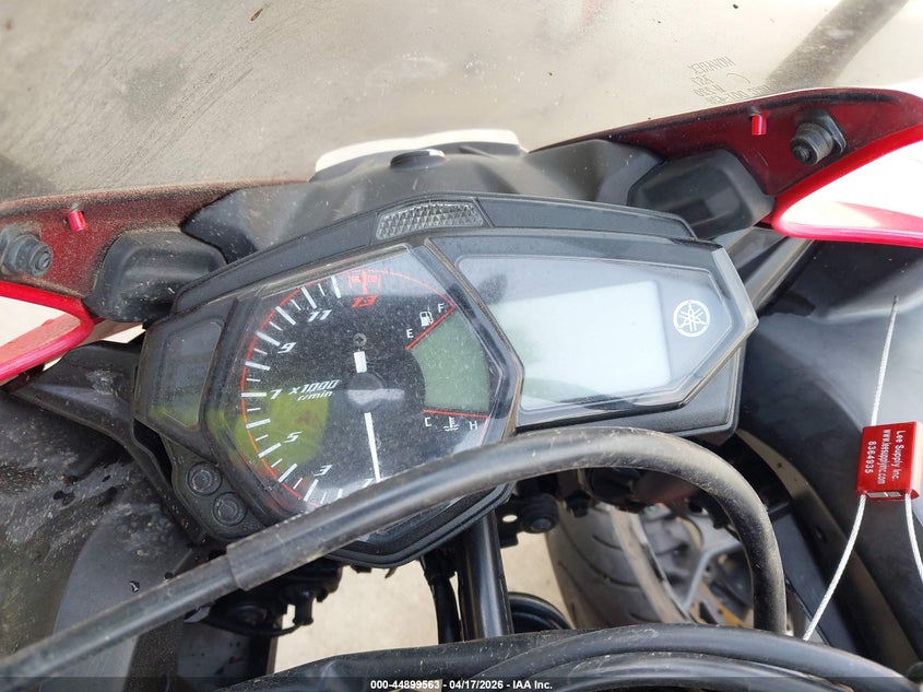 2015 Yamaha Yzf VIN MH3RH06Y6FK001584 IAAI salvage auction — FRONT END, Salvage (Texas), sold $525 on 2026-07-14 (photo 7)