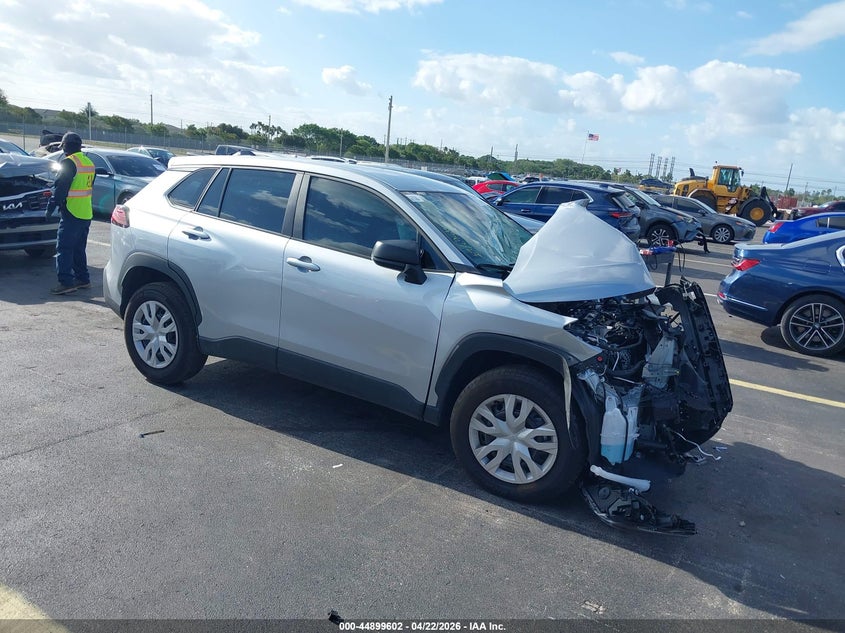 2026 Toyota Corolla cross VIN 7MUAAAAG5TV158330 IAAI salvage auction — FRONT END, Certificate Of Destruction (Florida), sold $2,100 on 2026-07-20 (photo 1)