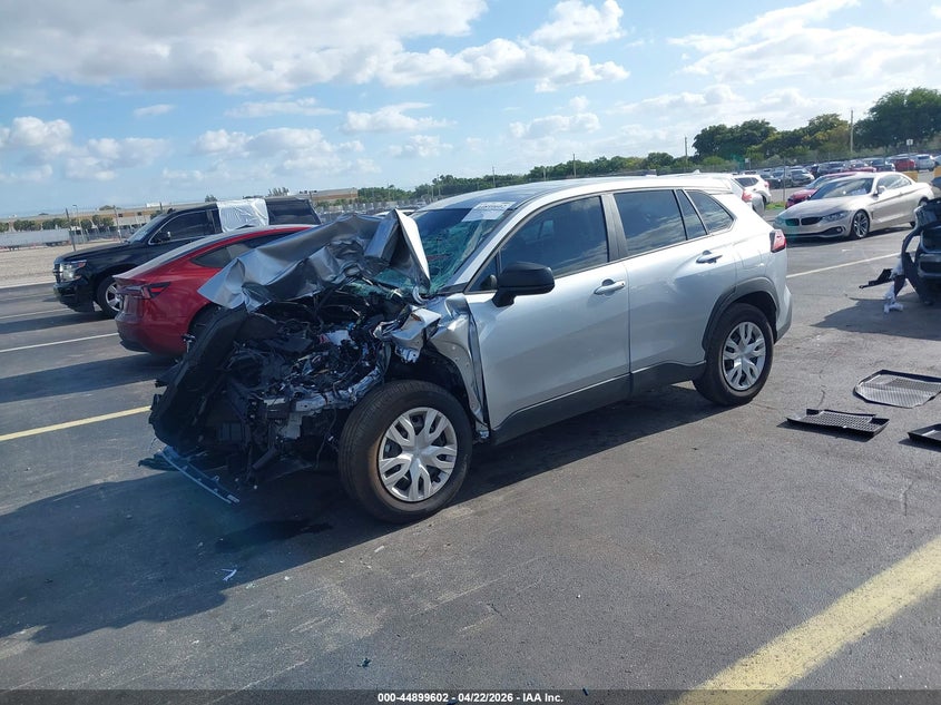 2026 Toyota Corolla cross VIN 7MUAAAAG5TV158330 IAAI salvage auction — FRONT END, Certificate Of Destruction (Florida), sold $2,100 on 2026-07-20 (photo 2)