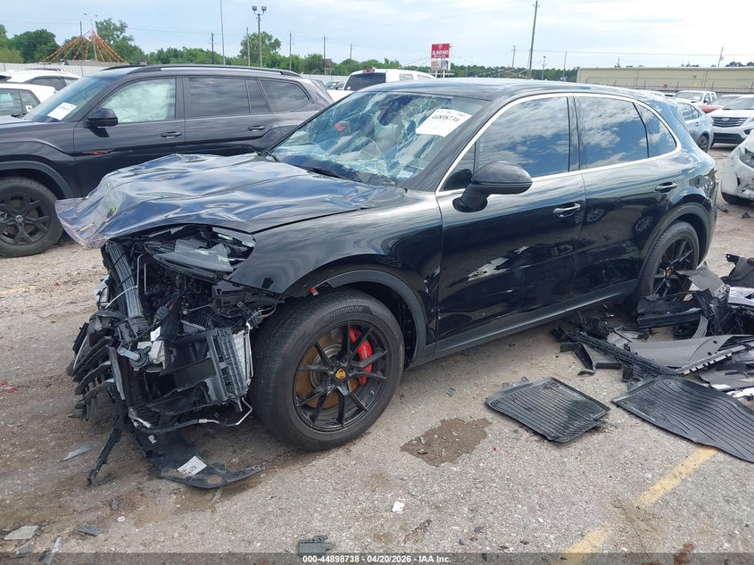 2024 Porsche Cayenne VIN WP1AL2AY5RDA32748 IAAI salvage auction — FRONT END, Salvage (Texas), sold $19,850 on 2026-07-13 (photo 2)