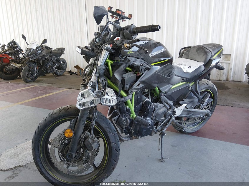 2020 Kawasaki Er VIN ML5EREK16LDA03686 IAAI salvage auction — FRONT END, Wait Title, sold $25 on 2026-07-29 (photo 2)