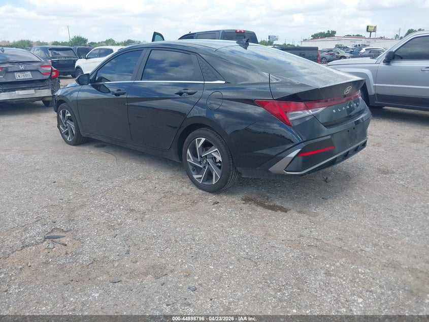 2025 Hyundai Elantra VIN KMHLS4DG4SU071232 IAAI salvage auction — FRONT END, Original (Texas), sold $10,500 on 2026-07-17 (photo 3)