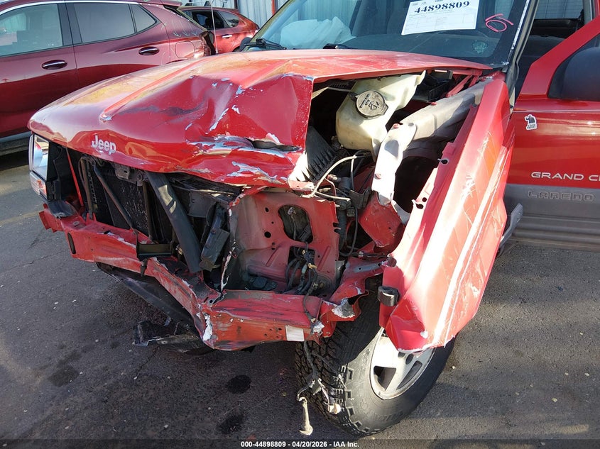 1996 Jeep Grand cherokee VIN 1J4EZ58S0TC104189 IAAI salvage auction — FRONT END, Salvage (Utah), sold $275 on 2026-07-09 (photo 6)