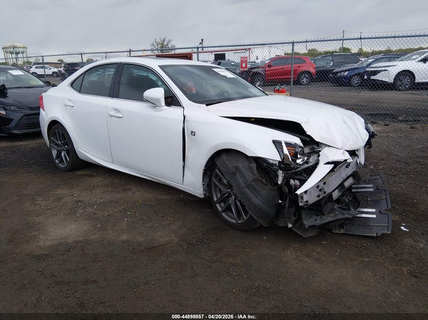 2019 Lexus Is VIN JTHC81D29K5035423 IAAI salvage auction — FRONT END, Salvage (New Jersey), sold $4,000 on 2026-07-06 (photo 1)