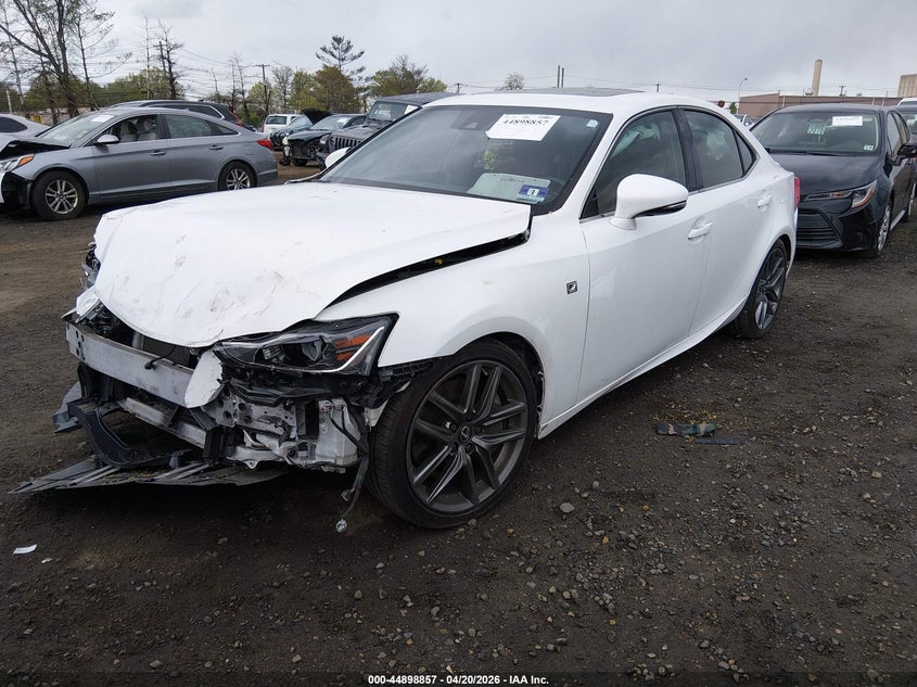 2019 Lexus Is VIN JTHC81D29K5035423 IAAI salvage auction — FRONT END, Salvage (New Jersey), sold $4,000 on 2026-07-06 (photo 2)