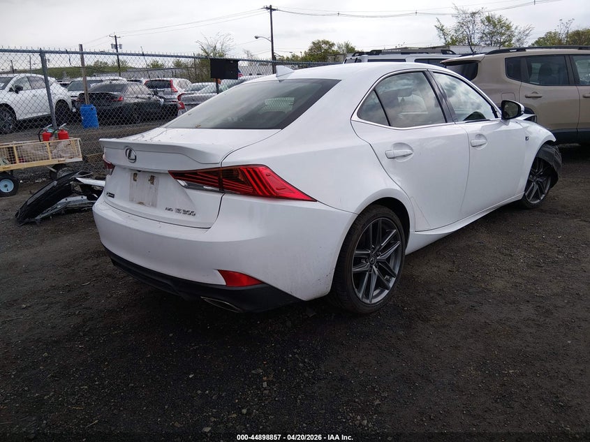 2019 Lexus Is VIN JTHC81D29K5035423 IAAI salvage auction — FRONT END, Salvage (New Jersey), sold $4,000 on 2026-07-06 (photo 4)