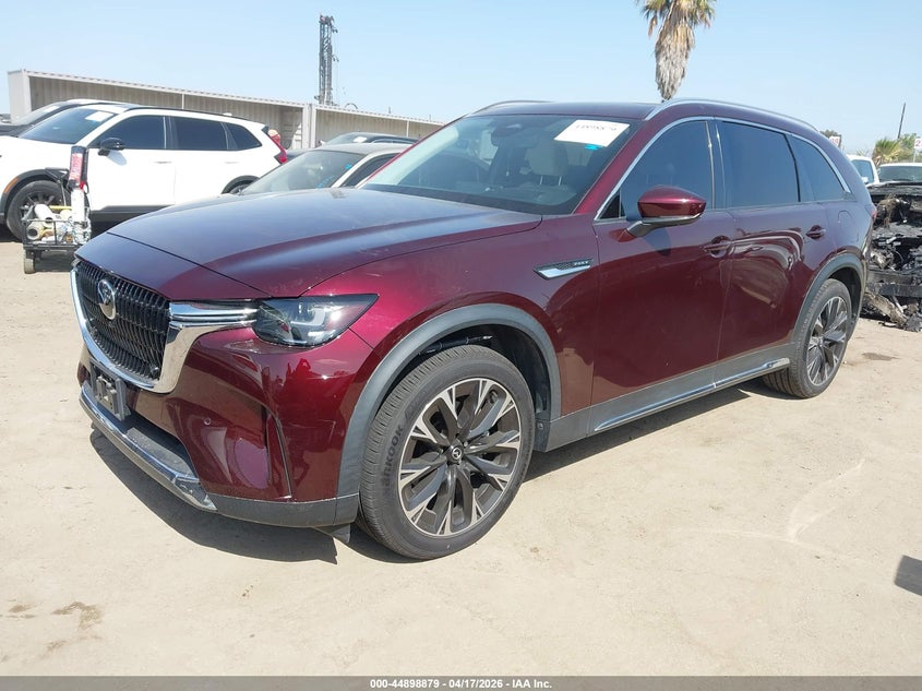 2024 Mazda Cx-90 VIN JM3KKEHA0R1108873 IAAI salvage auction — REAR END, Wait Title, sold $13,700 on 2026-07-29 (photo 2)