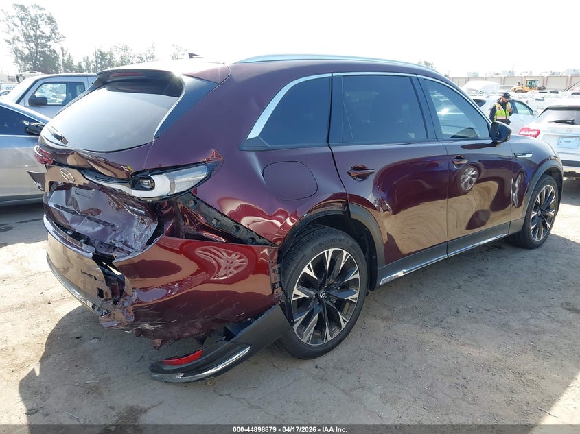 2024 Mazda Cx-90 VIN JM3KKEHA0R1108873 IAAI salvage auction — REAR END, Wait Title, sold $13,700 on 2026-07-29 (photo 4)