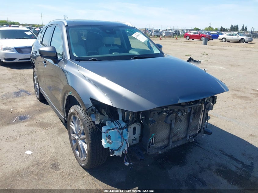 2021 Mazda Cx-5 VIN JM3KFADM6M0314064 IAAI salvage auction — REAR END, Wait Title, sold $6,000 on 2026-07-24 (photo 1)