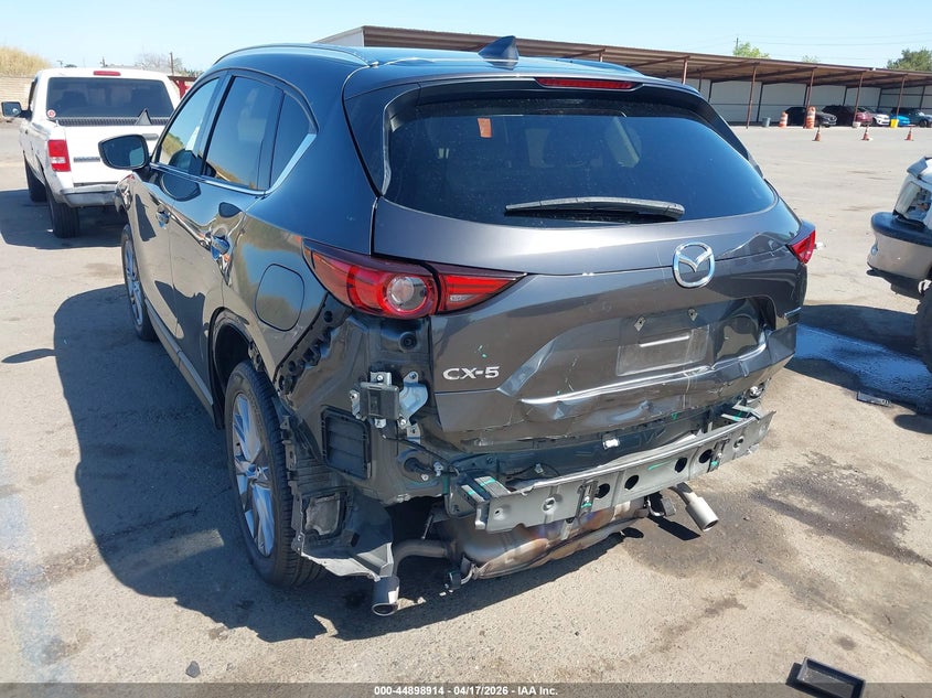 2021 Mazda Cx-5 VIN JM3KFADM6M0314064 IAAI salvage auction — REAR END, Wait Title, sold $6,000 on 2026-07-24 (photo 3)