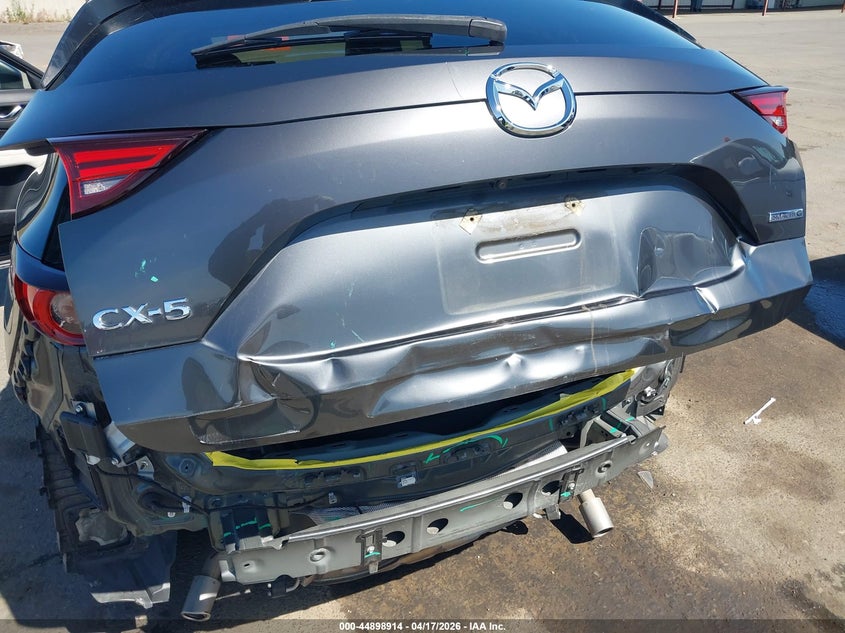 2021 Mazda Cx-5 VIN JM3KFADM6M0314064 IAAI salvage auction — REAR END, Wait Title, sold $6,000 on 2026-07-24 (photo 6)