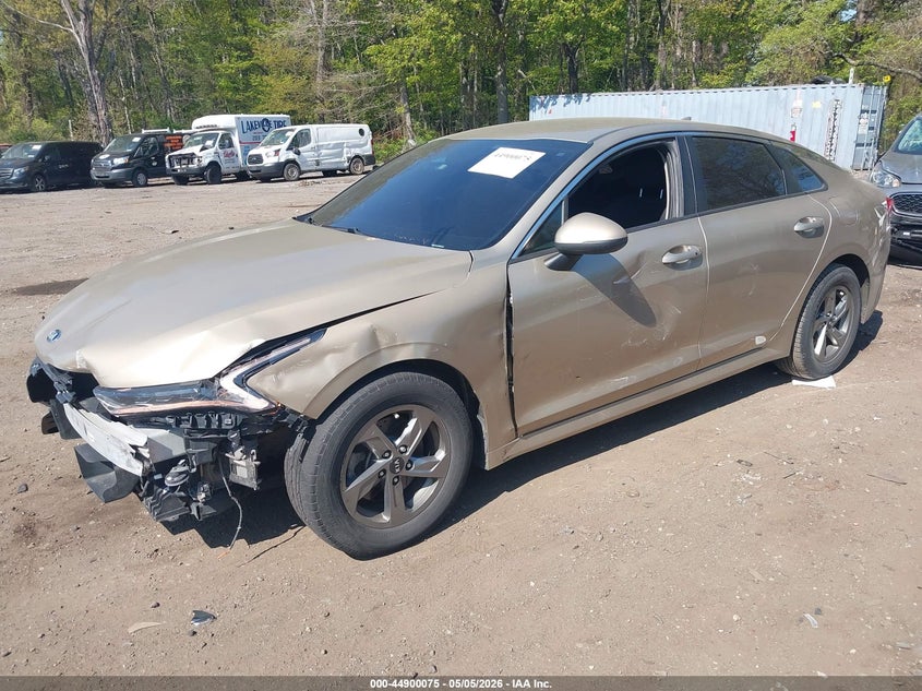 2021 Kia K5 VIN 5XXG14J2XMG051576 IAAI salvage auction — RIGHT SIDE, Salvage (Pennsylvania), sold $2,800 on 2026-07-07 (photo 2)