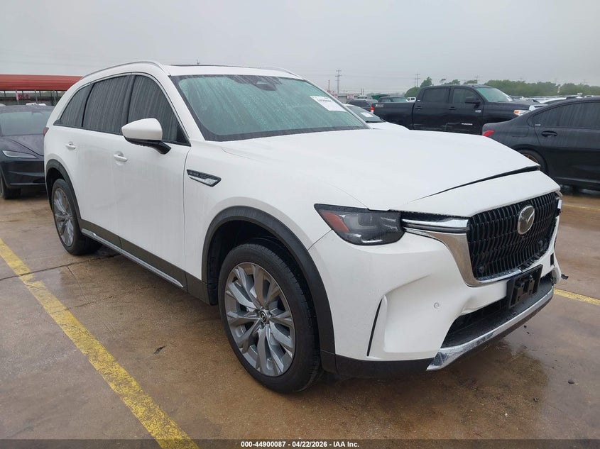 2026 Mazda Cx-90 VIN JM3KKEHD7T1362338 IAAI salvage auction — LEFT FRONT, Wait Title, sold $16,900 on 2026-07-27 (photo 1)
