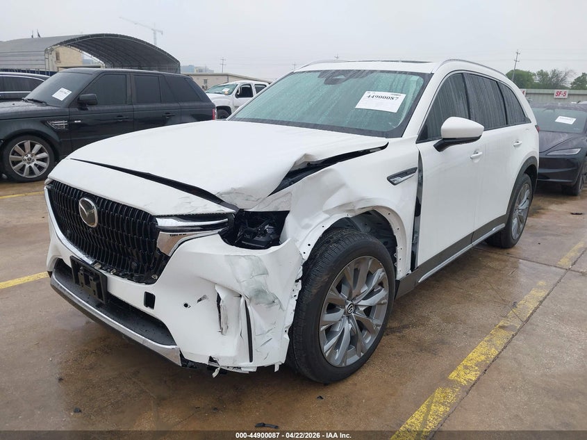 2026 Mazda Cx-90 VIN JM3KKEHD7T1362338 IAAI salvage auction — LEFT FRONT, Wait Title, sold $16,900 on 2026-07-27 (photo 2)